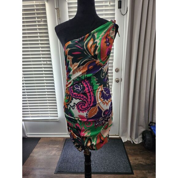 One-Shoulder Midi Dress | BA&SH | Size 2 - Picture 5 of 8